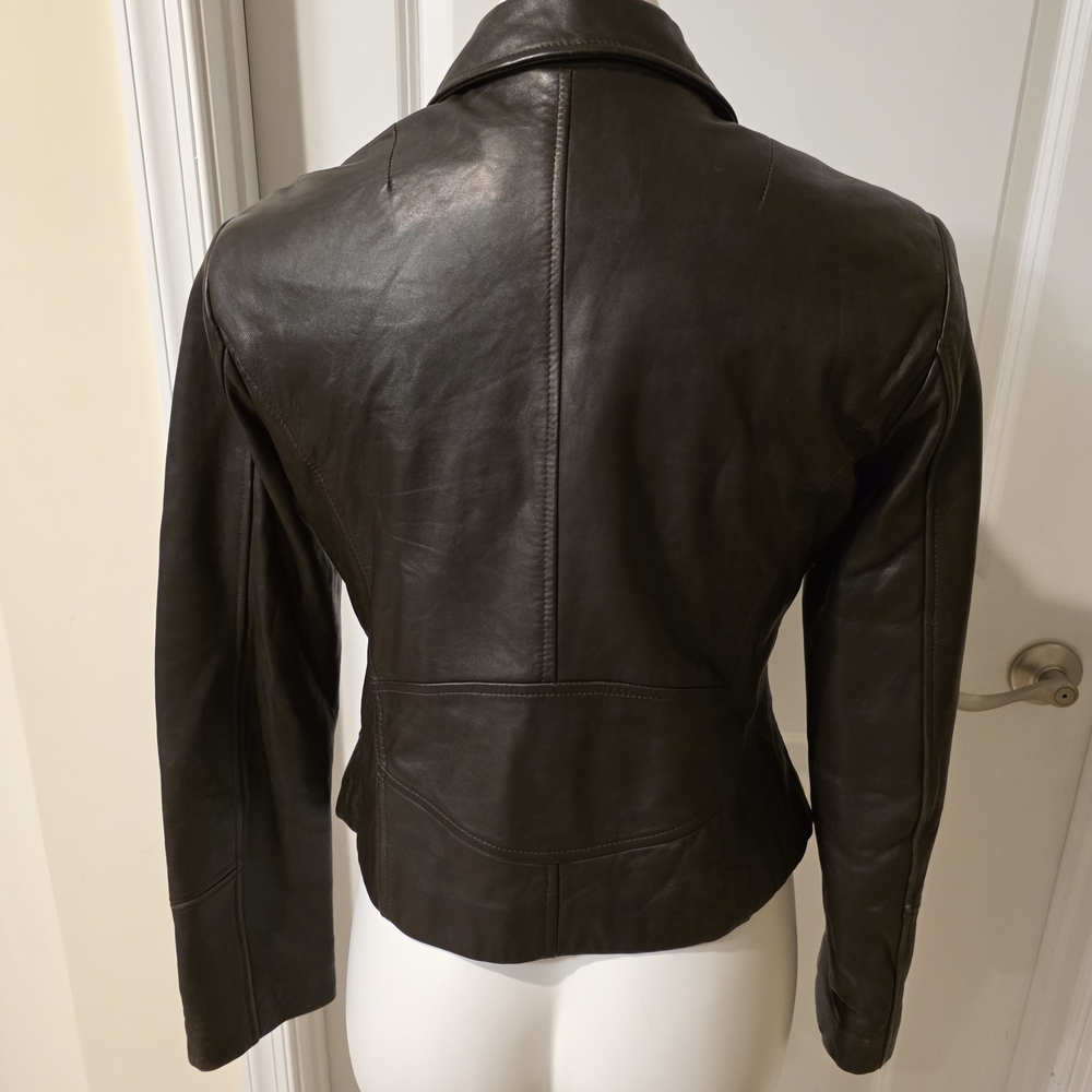 Adler Collection Medium Lamb Leather Jacket - Picture 6 of 9